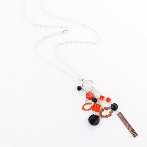 Chicago Bears --- Cluster Necklace