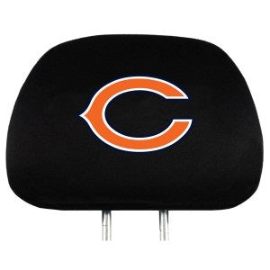 Chicago Bears --- Head Rest Covers