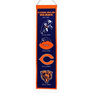 Chicago Bears --- Heritage Banner