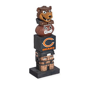 Chicago Bears --- Tiki Totem Pole
