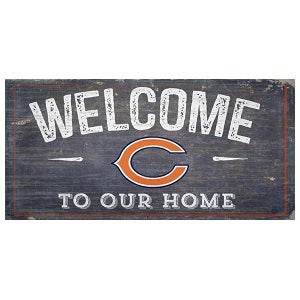 Chicago Bears --- Welcome to Our Home Sign
