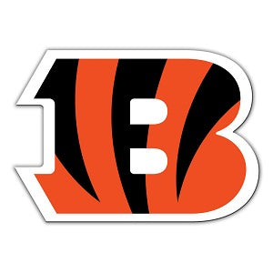 Cincinnati Bengals --- 12in Logo Magnet