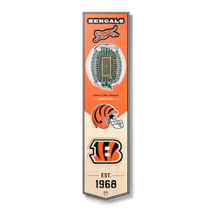 Cincinnati Bengals --- 3-D StadiumView Banner - Large