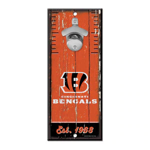 Cincinnati Bengals --- Bottle Opener Sign