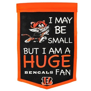 Cincinnati Bengals --- Lil Fan Traditions Banner
