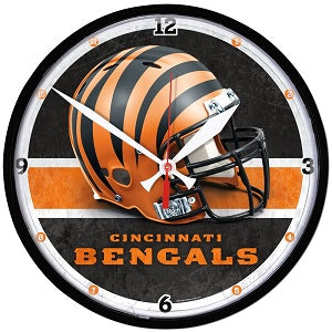 Cincinnati Bengals --- Round Wall Clock