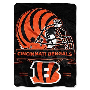Cincinnati Bengals --- Royal Plush Prestige Design Blanket