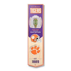 Clemson Tigers --- 3-D StadiumView Banner - Large