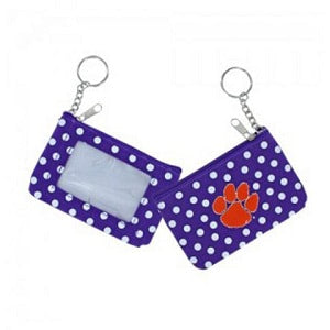 Clemson Tigers --- Coin ID Purse