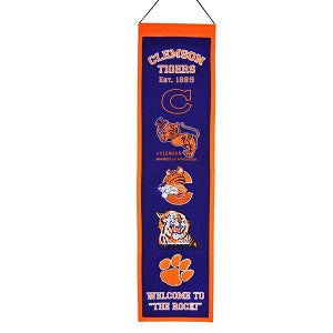 Clemson Tigers --- Heritage Banner