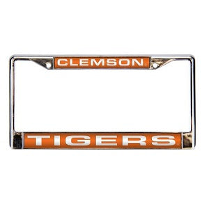 Clemson Tigers --- Laser Cut License Plate Frame