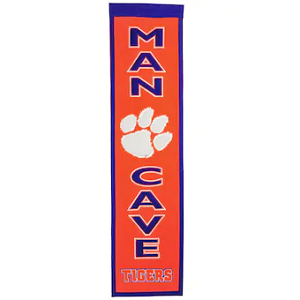 Clemson Tigers --- Man Cave Banner