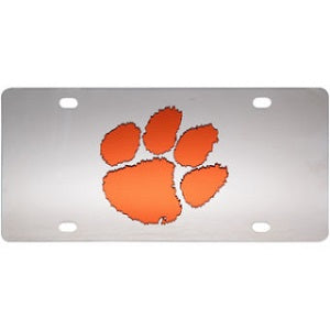 Clemson Tigers --- Mirror Style License Plate