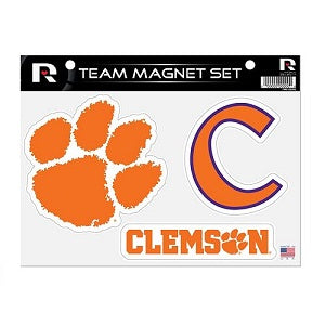 Clemson Tigers --- Team Magnet Set