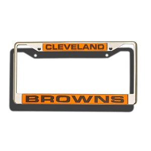 Cleveland Browns --- Laser Cut License Plate Frame