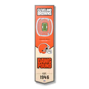 Cleveland Browns --- 3-D StadiumView Banner - Large