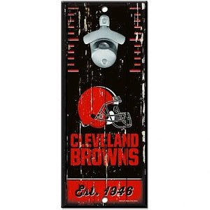 Cleveland Browns --- Bottle Opener Sign