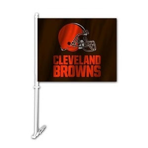 Cleveland Browns --- Car Flag