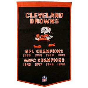 Cleveland Browns --- Dynasty Banner