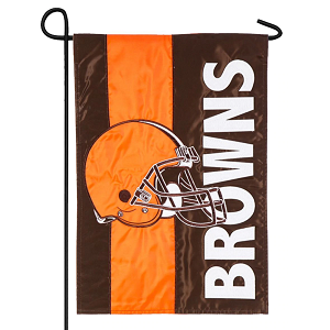 Cleveland Browns --- Embroidered Logo Applique Flag