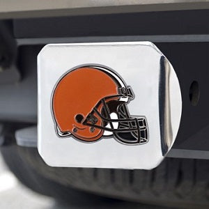 Cleveland Browns --- Chrome Hitch Cover