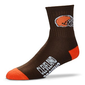 Cleveland Browns --- Team Color Crew Socks
