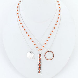 Cleveland Browns --- Trio Necklace