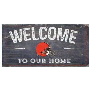 Cleveland Browns --- Welcome to Our Home Sign