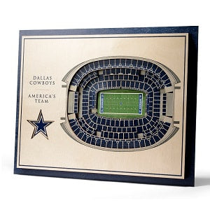 Dallas Cowboys --- 5-Layer StadiumView Wall Art