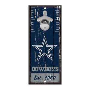 Dallas Cowboys --- Bottle Opener Sign