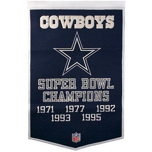 Dallas Cowboys --- Dynasty Banner