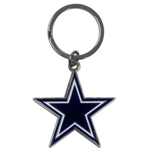 Dallas Cowboys --- Enameled Key Ring