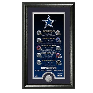 Dallas Cowboys --- Legacy Bronze Coin Photo Mint