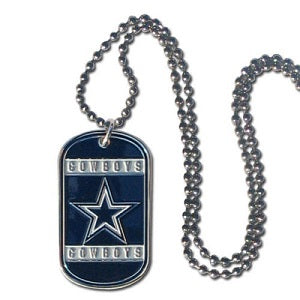 Dallas Cowboys --- Neck Tag Necklace