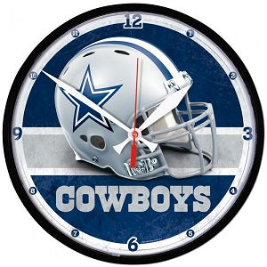 Dallas Cowboys --- Round Wall Clock