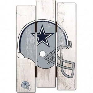Dallas Cowboys --- Wood Fence Sign