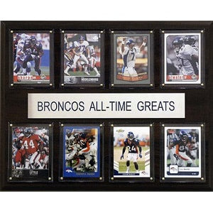 Denver Broncos --- All-Time Greats Plaque