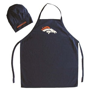 Denver Broncos --- Apron and Chef Hat