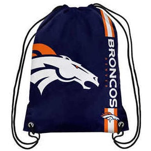 Denver Broncos --- Big Logo Drawstring Backpack