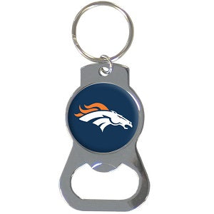 Denver Broncos --- Bottle Opener Key Ring