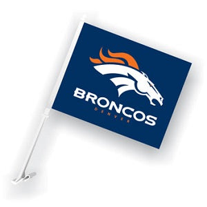 Denver Broncos --- Car Flag