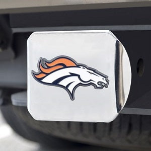 Denver Broncos --- Chrome Hitch Cover