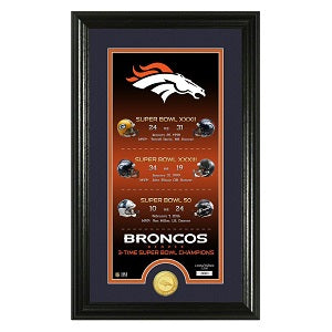 Denver Broncos --- Legacy Bronze Coin Photo Mint
