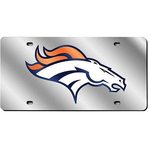 Denver Broncos --- Mirror Style License Plate