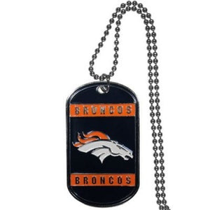 Denver Broncos --- Neck Tag Necklace