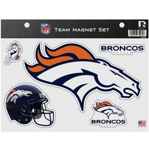 Denver Broncos --- Team Magnet Set