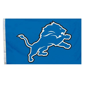 Detroit Lions --- 3ft x 5ft Flag