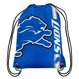 Detroit Lions --- Big Logo Drawstring Backpack