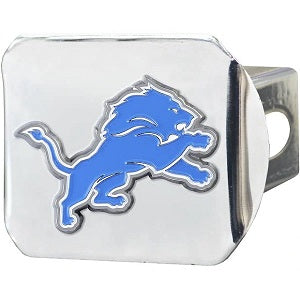 Detroit Lions --- Chrome Hitch Cover