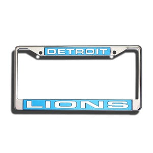 Detroit Lions --- Laser Cut License Plate Frame